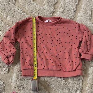 MNG Mango Polka Dot Kids Sweatshirt